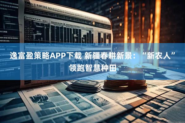 逸富盈策略APP下载 新疆春耕新景：“新农人”领跑智慧种田